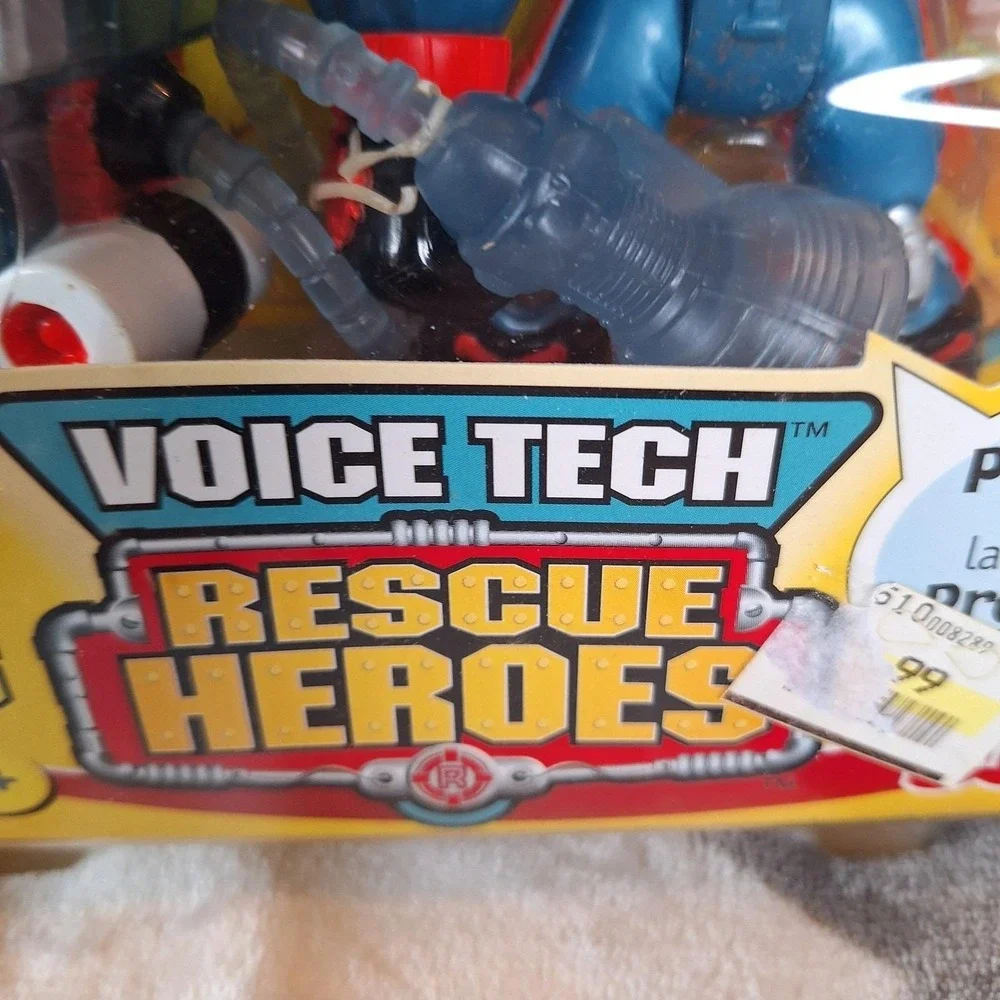 Fisher Price Rescue Heroes Voice Tech Jake Justice With Talking Mission Card